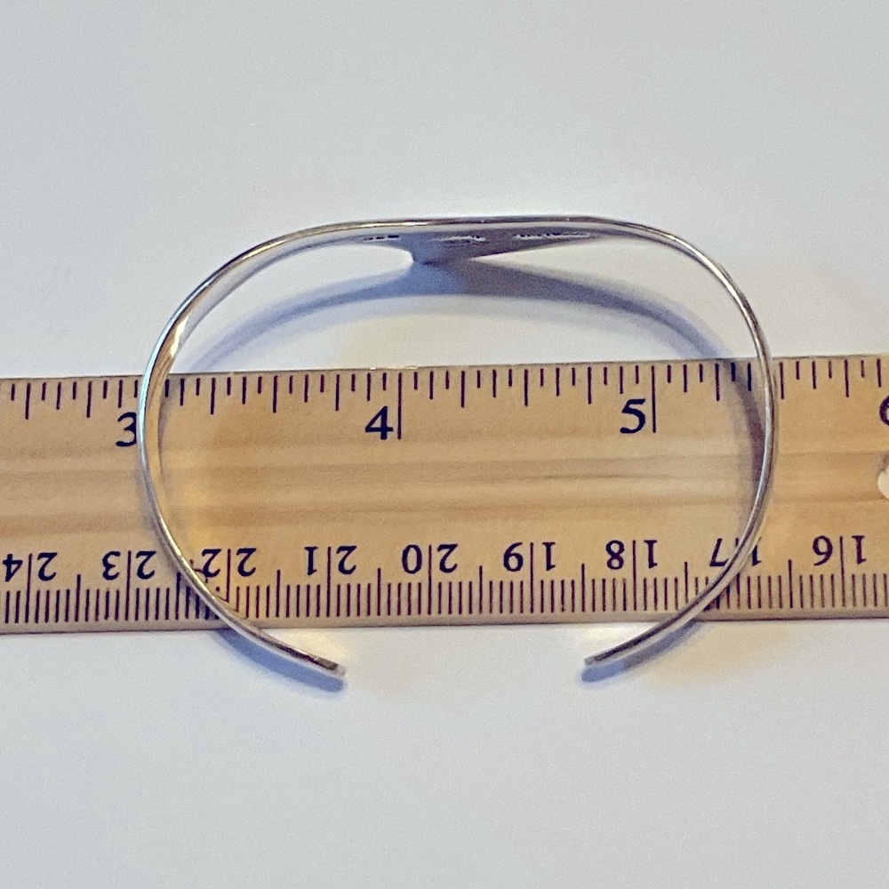 Sterling Silver Cuff Bracelet - Picture 7 of 7